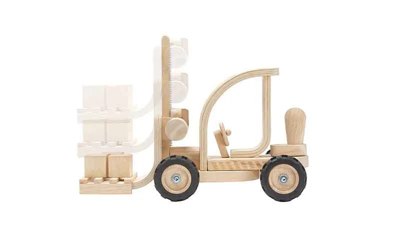 Carrello elevatore legno | Pianificare i giocattoli
