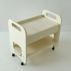 Carrello legno laccato