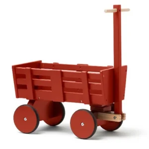 Carrello manuale legno di Carl Larsson | Concetto di bambini