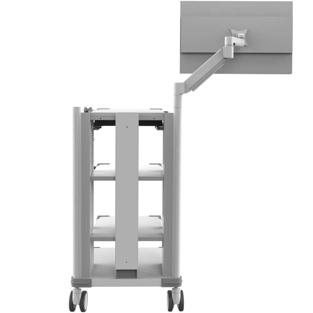Carrello medico con supporto per monitor (per endoscopio), MCR4