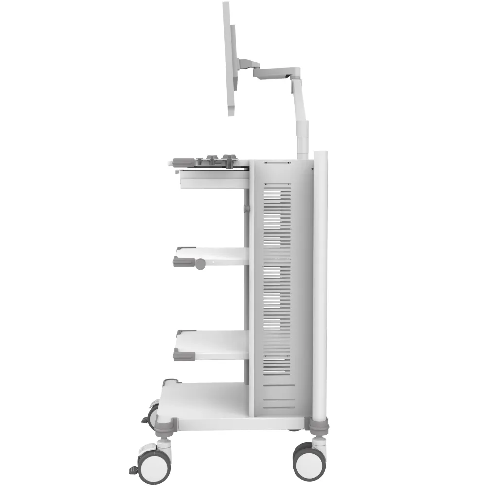 Carrello medico con supporto per monitor (per endoscopio), MCR4