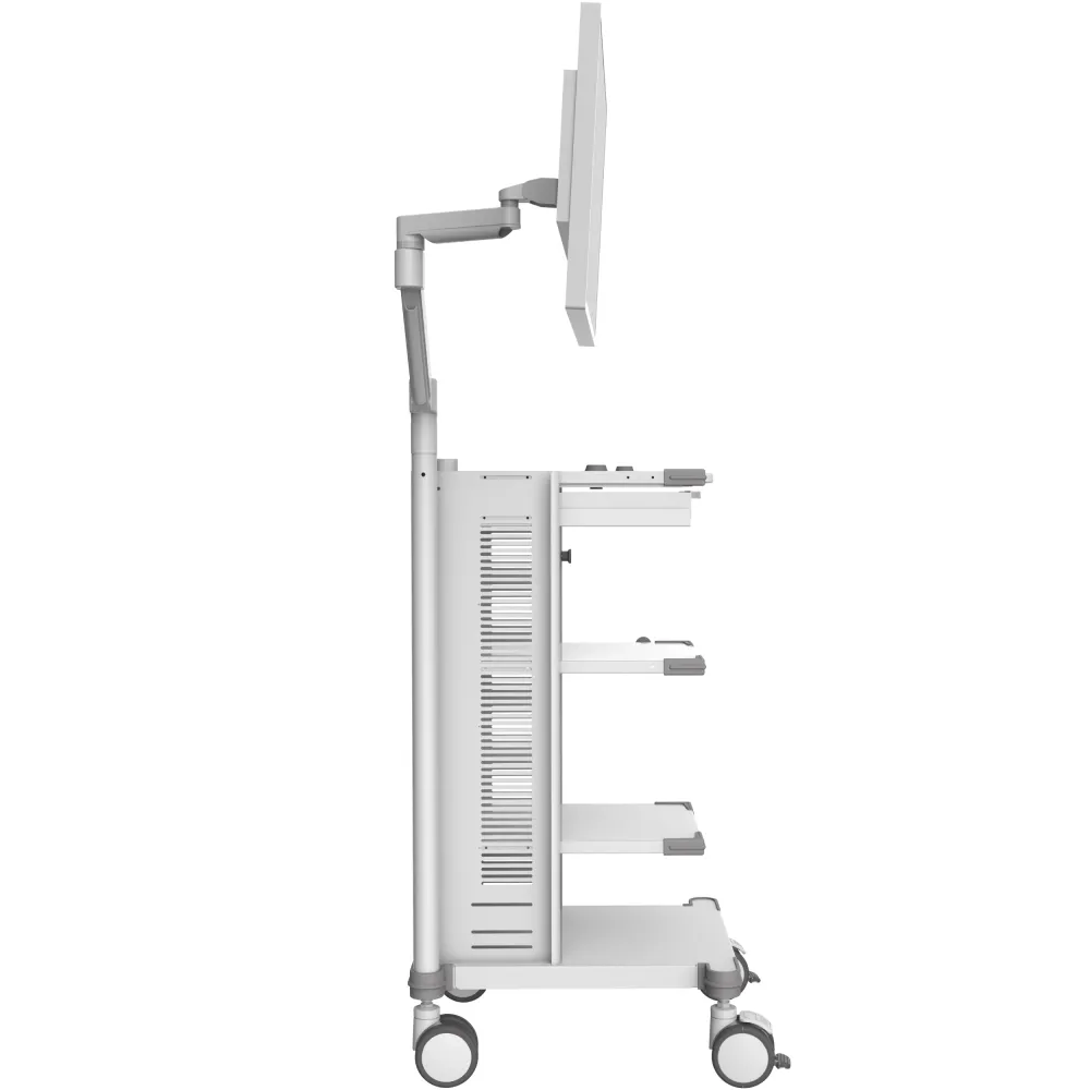 Carrello medico con supporto per monitor (per endoscopio), MCR4