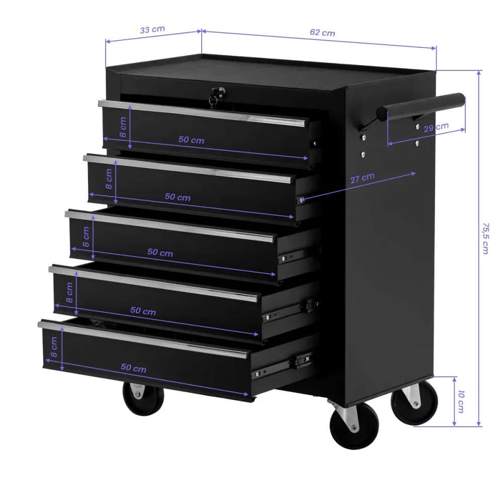 Carrello metallo per tattoo | Pro Ink 015