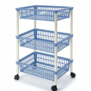 Carrello Mito 3 Piani Con Ruote Cm.40X29X62H. Tontarelli