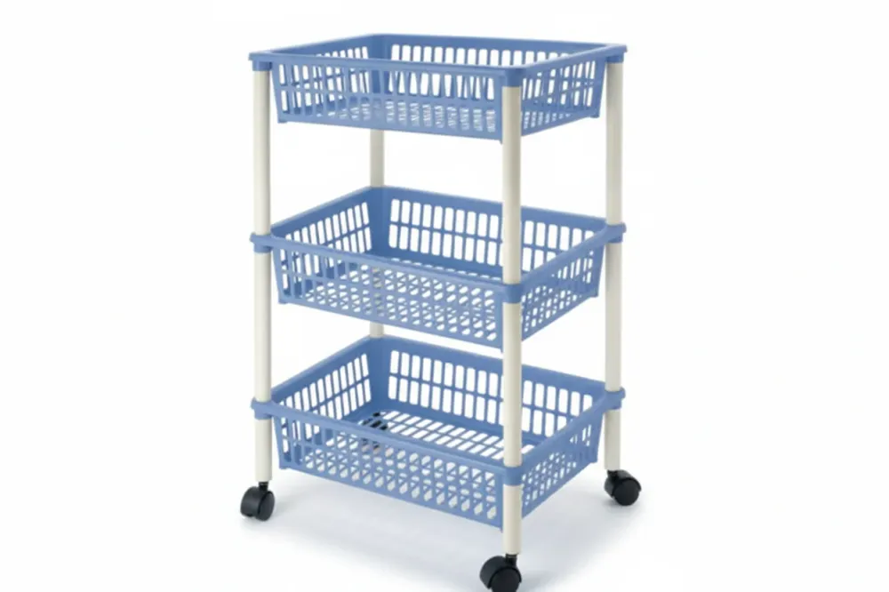 Carrello Mito 3 Piani Con Ruote Cm.40X29X62H. Tontarelli