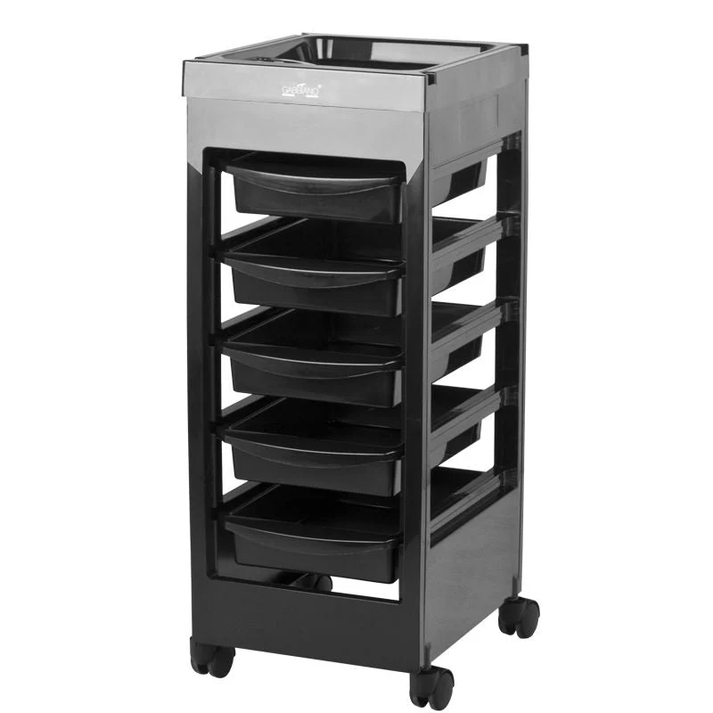 Carrello parrucchiere Gabbiano 048A nero