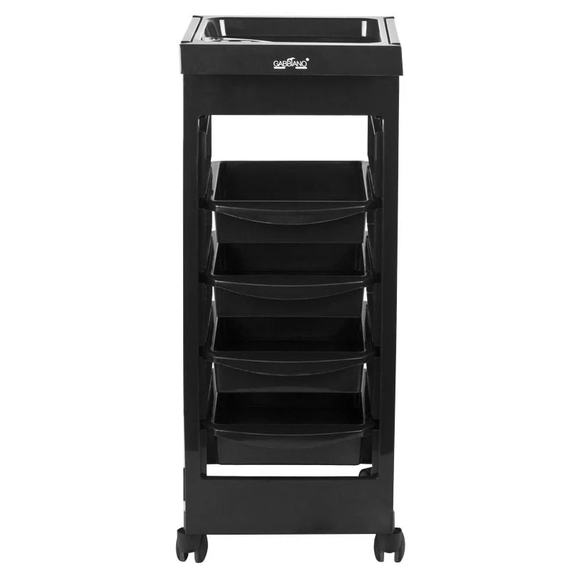 Carrello parrucchiere Gabbiano 048A nero