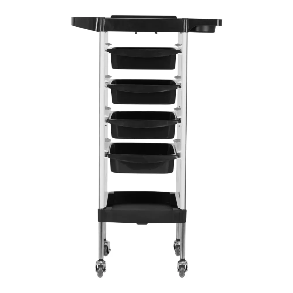 CARRELLO PARRUCCHIERE GABBIANO X11-9 BIANCO GRAFICHE