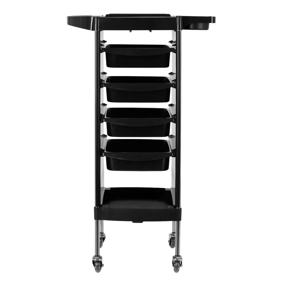 CARRELLO PARRUCCHIERE GABBIANO X11-9 GRAFICHE NERE