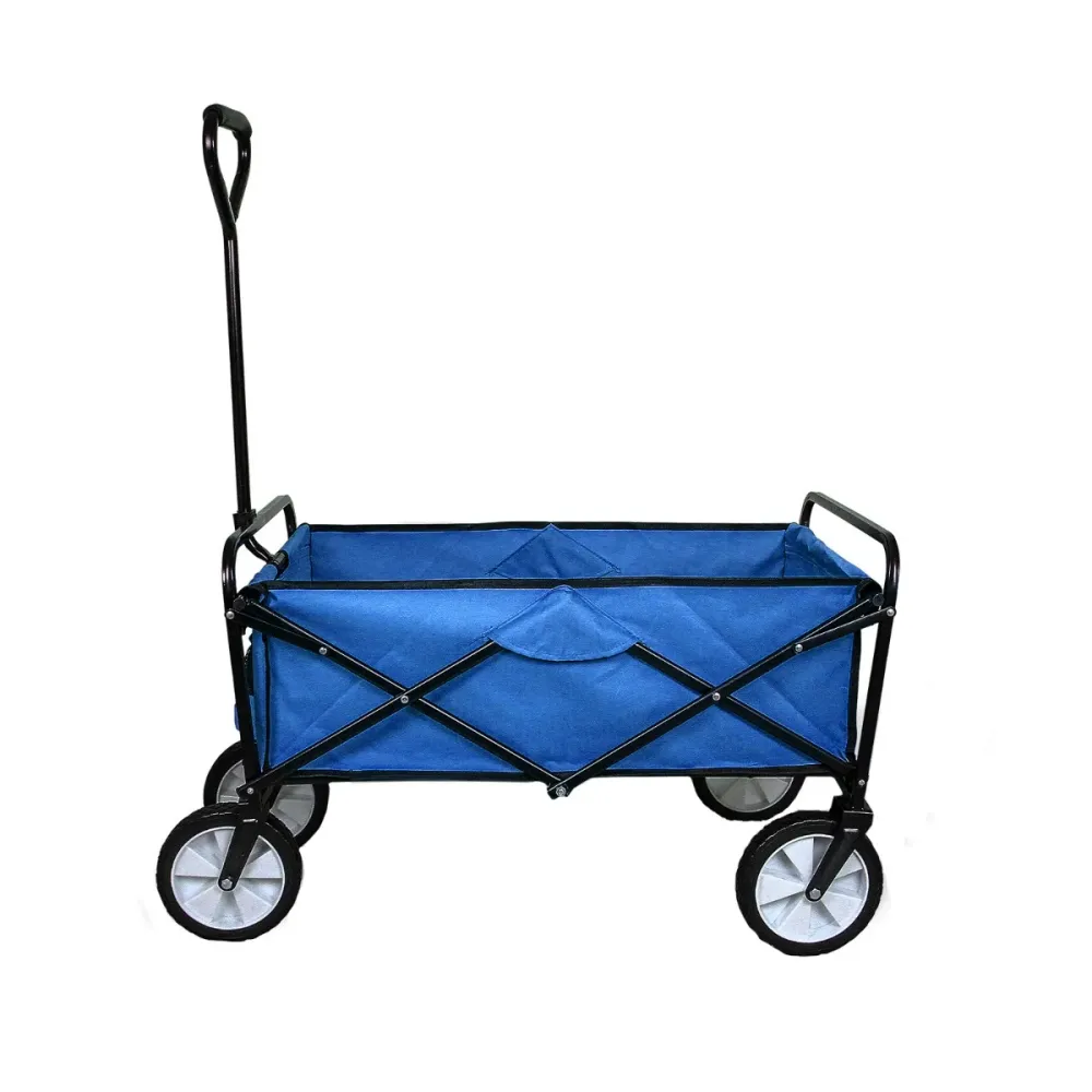 Carrello per Giardinaggio Pieghevole - Blu