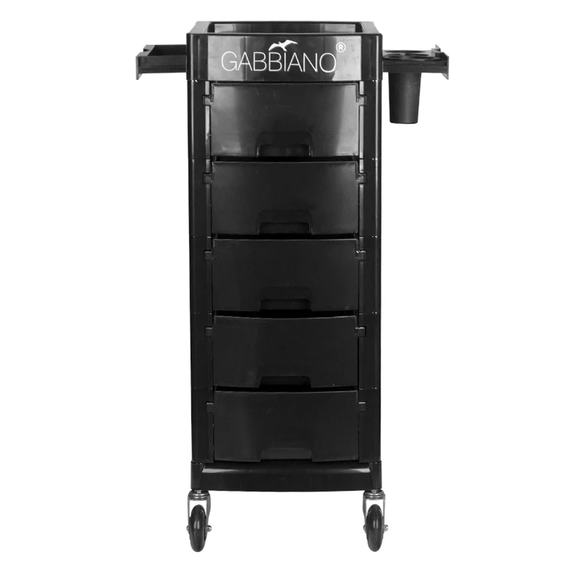 Carrello per parrucchiere Gabbiano FT65- (nero)