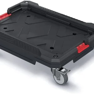 CARRELLO PIANALE 4 RUOTE PLATFORM KXBP6045 mm.585x440x145h Kg.100- FER 408233