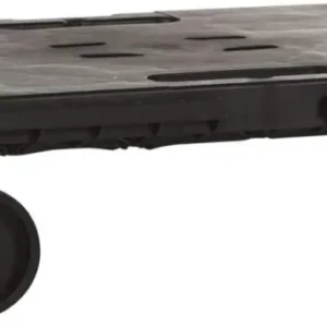 Carrello pianale sottovaso sposta tutto rettangolare con ruote portata Max 300 kg