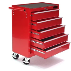 carrello porta utensili con 5 cassetti cm 62x33x75h