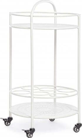 Carrello porta vivande Yes Everyday 0802888 BURTON Bianco