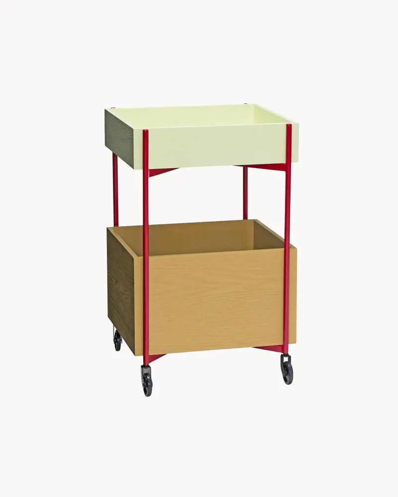 Carrello portaoggetti legno Fresh