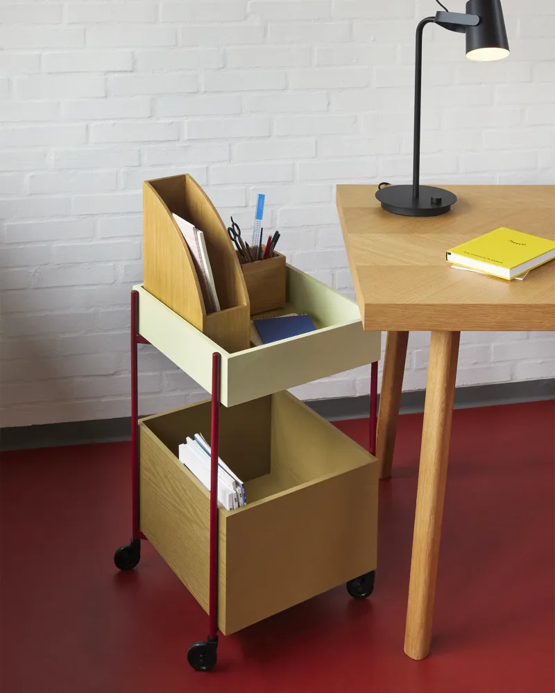 Carrello portaoggetti legno Fresh