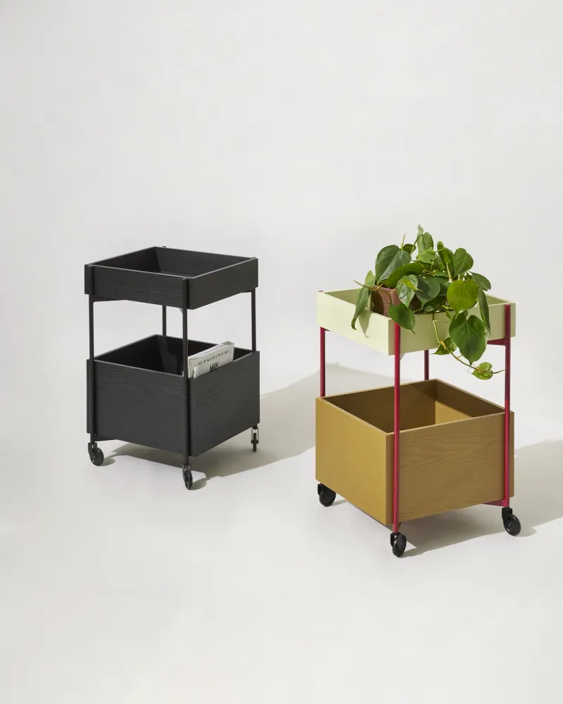 Carrello portaoggetti legno Fresh