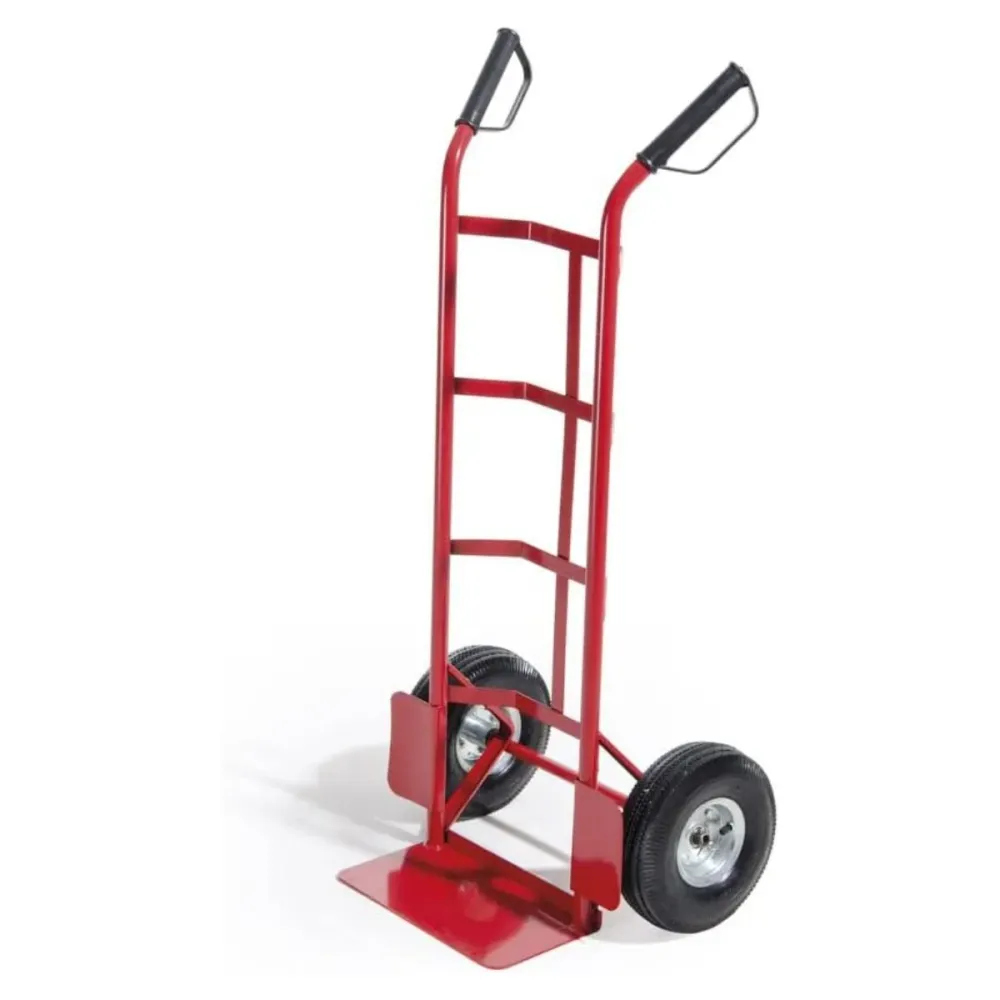 Carrello Portapacchi professionale con ruote pneumatiche portata 150kg Cilvani