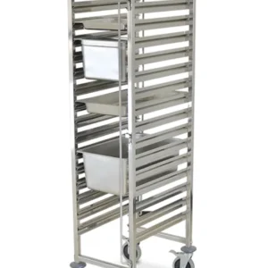 Carrello Portateglie 16xgn1/1 Acciaio Inox Cm.38x55x174h
