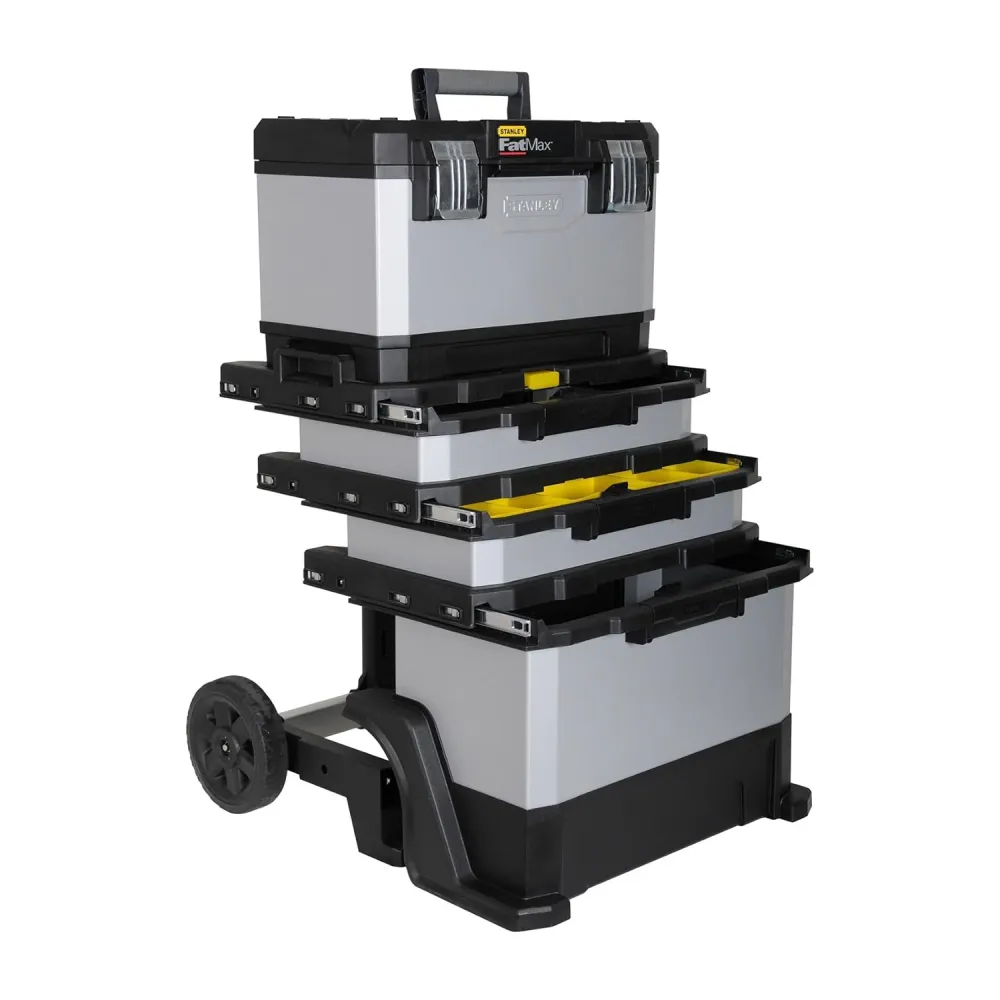 Carrello portautensili Fat Max Stanley 1-95-622 metallo e polipropilene grigio
