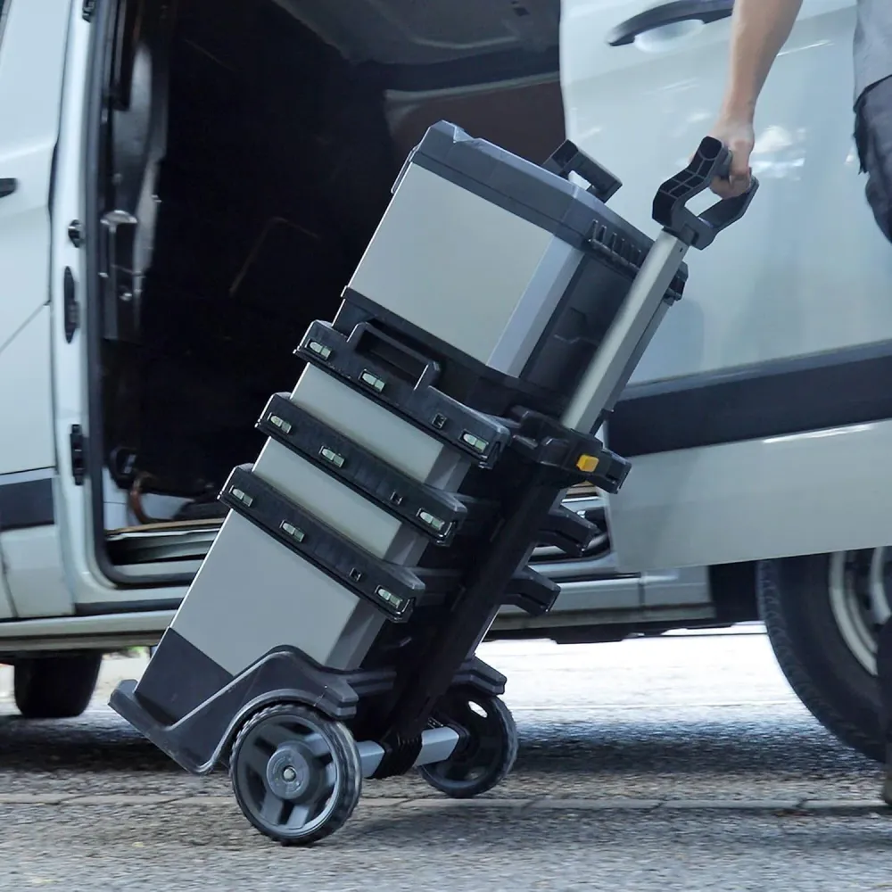 Carrello portautensili Fat Max Stanley 1-95-622 metallo e polipropilene grigio