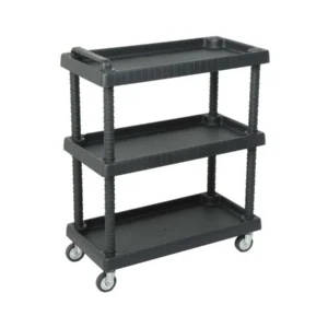 carrello portautensili plastica 3 ripiani cm 75x37,5x92h