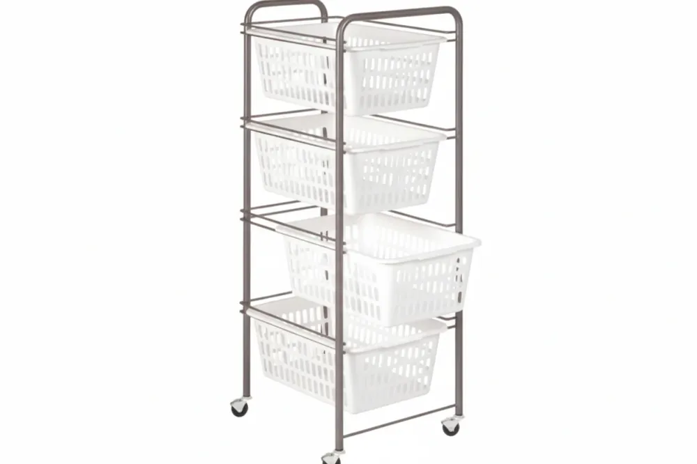 Carrello Siena 4 Piani- - Cm.32X38X86H. - 1 Pezzi Artex