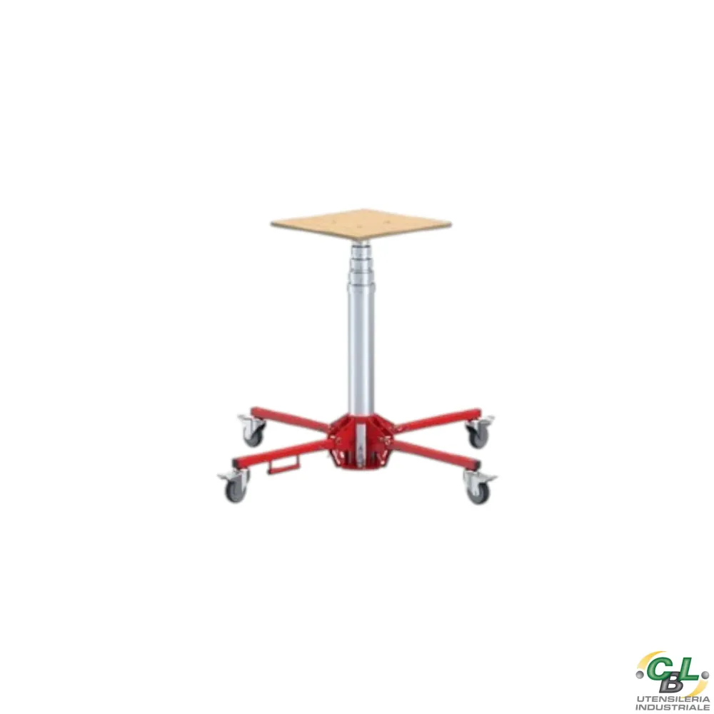 CARRELLO SOLLEVATORE PNEUMATICO h.MAX 3,8 m - P. 125Kg LIFT