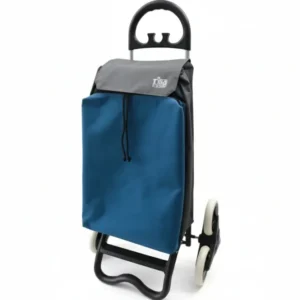 Carrello Spesa Julie Tris Alluminio Cm.49X41X101H. Xtra