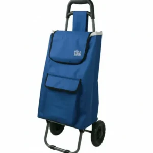 Carrello Spesa Romano Alluminio- - Cm.41X33X100H. - 1 Pezzi Xtra