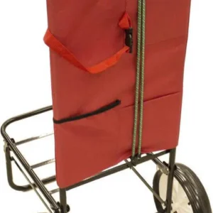 Carrello spiaggia Maxy pieghevole Rosso Amicasa