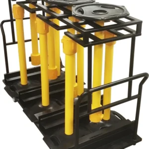 Carrello di stoccaggio verticale (10-12 paletti da esterno)