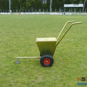 CARRELLO TRACCIALINEE POLVERE con ruote pneumatiche