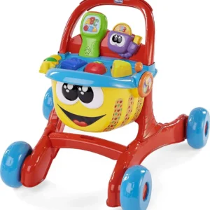 Chicco Primi Passi Lello Il Carrello 9+ Mesi Primipassi Bilingue Italiano Inglese Carrello della Spesa Per Bambini Multico...