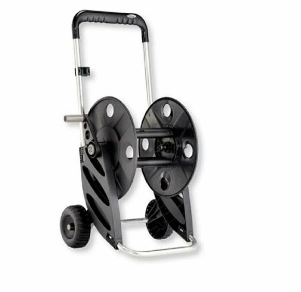 CLABER 8977 AVVOLGITUBO SILVER ALL ALLUMINIO CARRELLO CAPACITA MAX 60 METRI