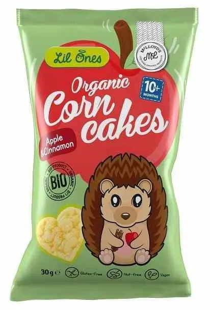 Croccanti di mais con mele e cannella da 10 mesi NON-GL. BIO 30 g