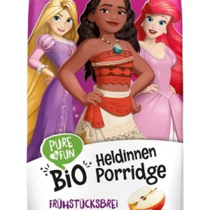 Fiocchi d'avena con mele e banane BIO 375 g Disney Prinzessinnen PURE &FUN