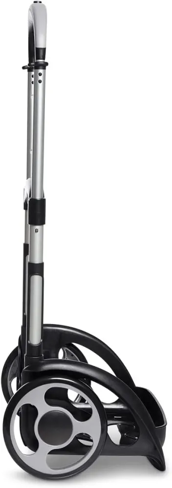 SJ GANG Be Box - Carrello Trolley Scuola, Carrellino Blocca Zaino con Elastici - Maxi Ruote - Carrellino Richiudibile - Sc...