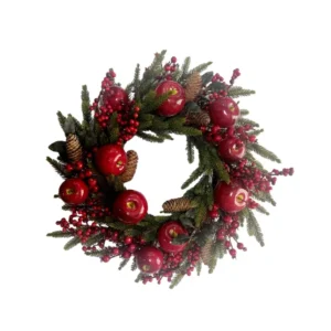 Ghirlanda Bacche Mele Rosse