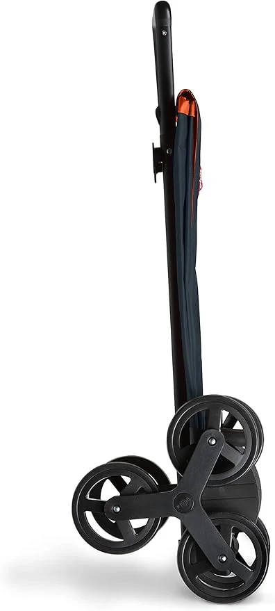 Gimi Carrello Spesa Tris 3 Ruote - XXL 52 Litri, Ideale per Salire le Scale