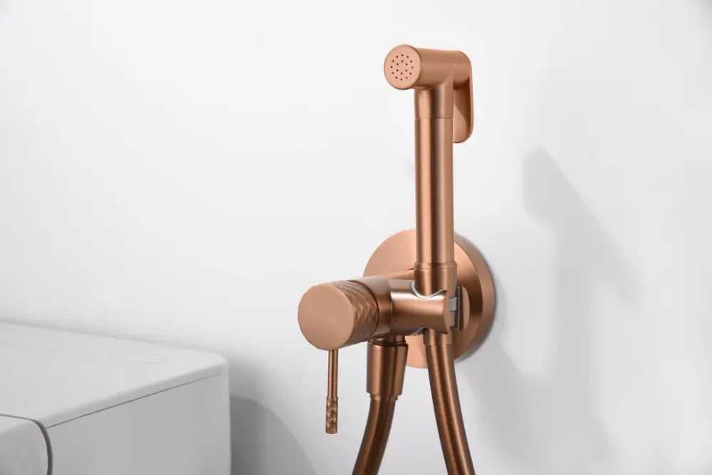 Imex - Build - Tap Bidé Genoa Gold Rose Brushing