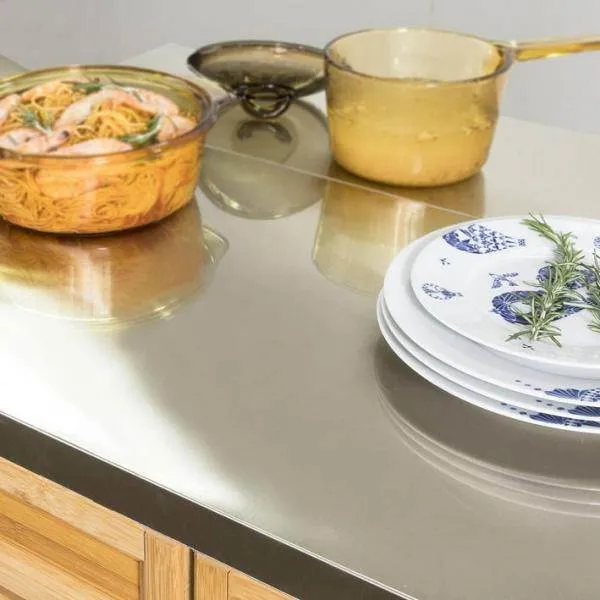 isola cucina | Carrello da cucina con piano di lavoro estensibile | mobiletto cucina bambù