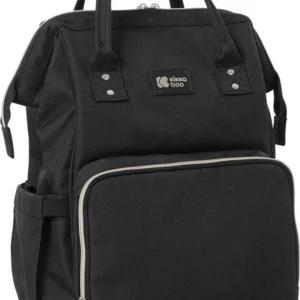 Kikkaboo Borsa Mamma Siena Nero e Argento Kikka Boo