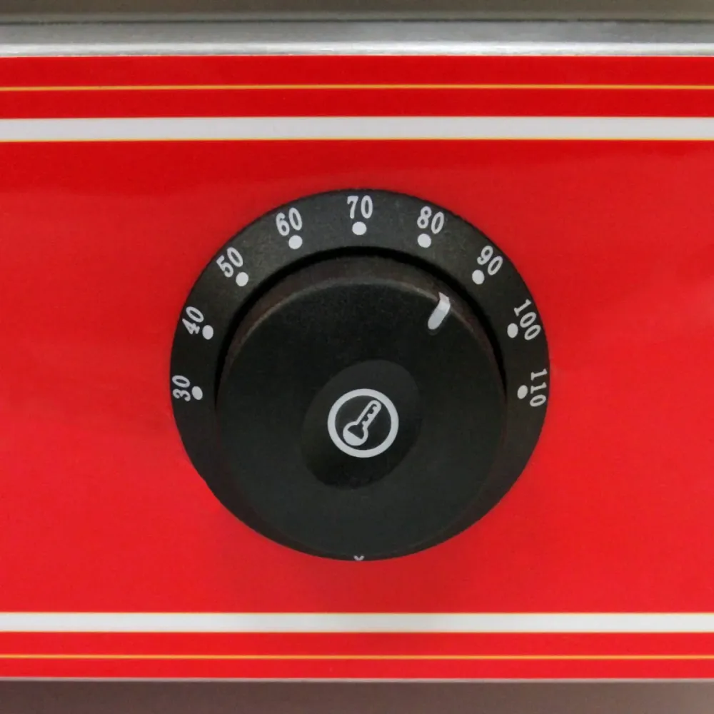 KuKoo Macchina Vapore per Hot Dog Acciaio Inox con Carrello