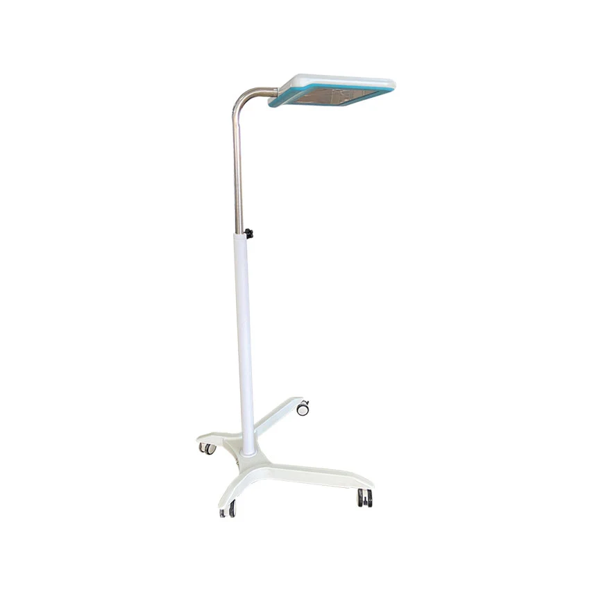 Lampada led per fototerapia infantile su carrello