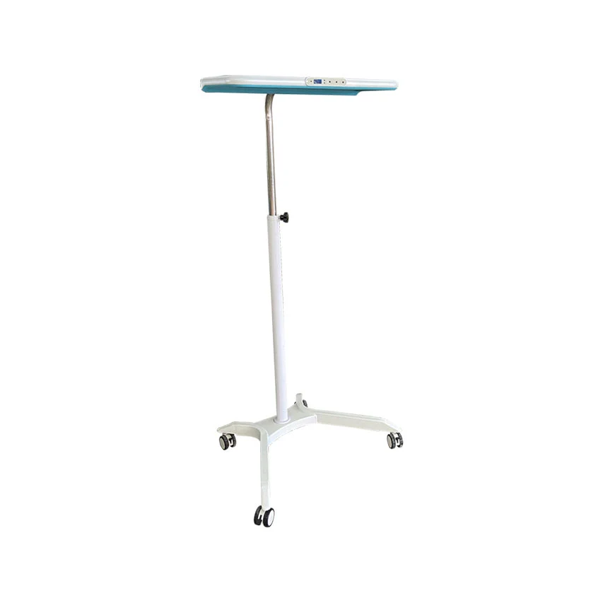Lampada led per fototerapia infantile su carrello
