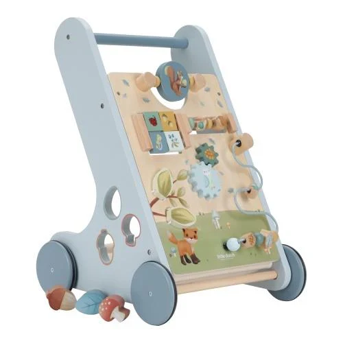Little Dutch Carrello Primi Passi Legno – Forest Friends Blu