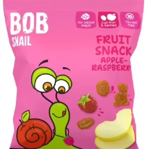 Lumachine di mele e lamponi senza glutine 40 g - BOB SNAIL