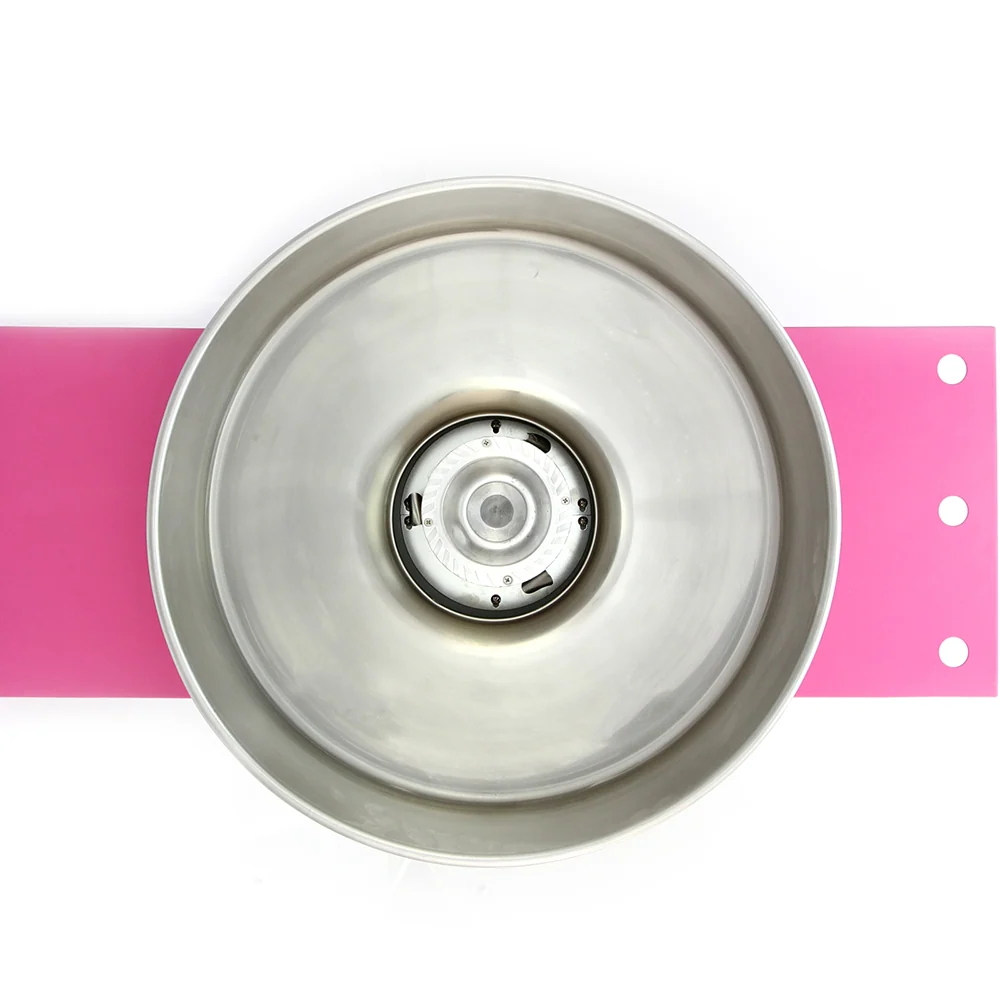 Macchina Zucchero Filato Vintage Rosa con Carrello 50 cm Kukoo